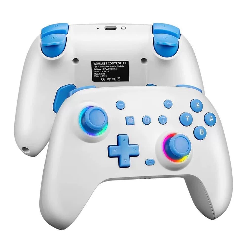 Suitable for Nintendo Switch Pro game controller with RGB lighting Nintendo Switch controller 2