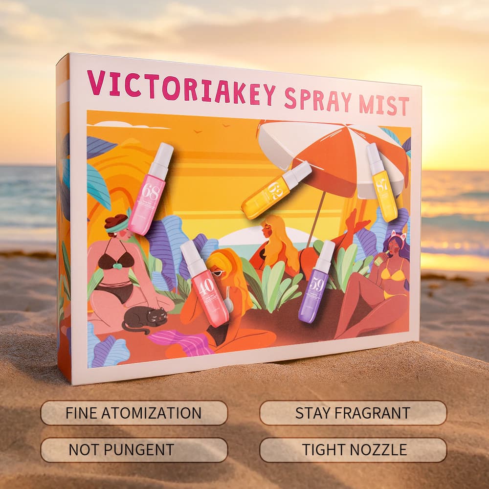 (Cross-border trading), beach perfume, set, spray strongly flavoured, deodorant full body, long-term effect 4