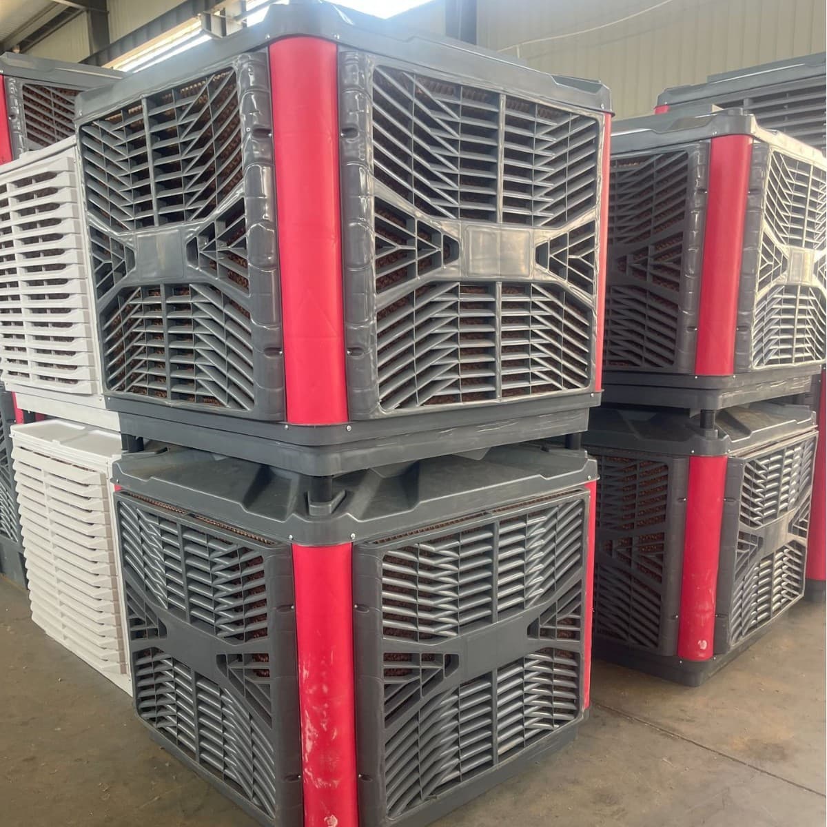 Industrial mobile air cooler, large factory building, commercial water-cooled air-conditioning, farm greenhouse, environmentally friendly cooling fan 3