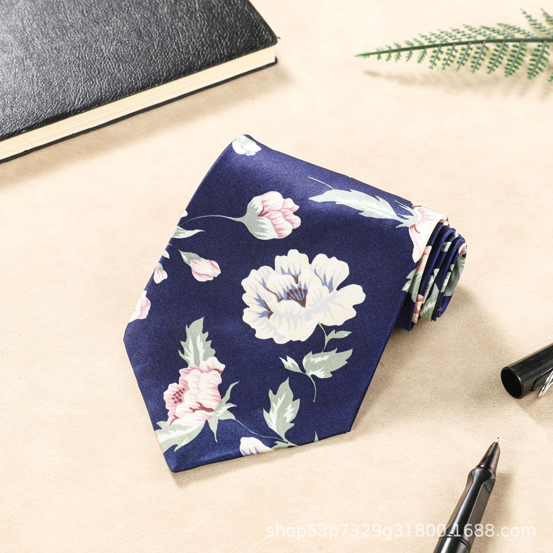 Men's silk tie, with your logo imprint, custom-made 3