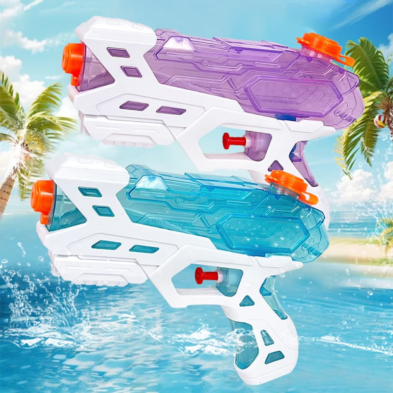 Capacious plastic water gun, beach swimming pool, toy play in water, family style