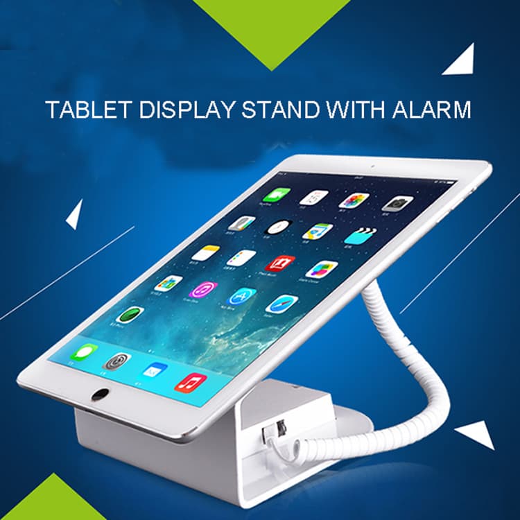 Metal tablet stand, laptop, alarm, anti-theft 1