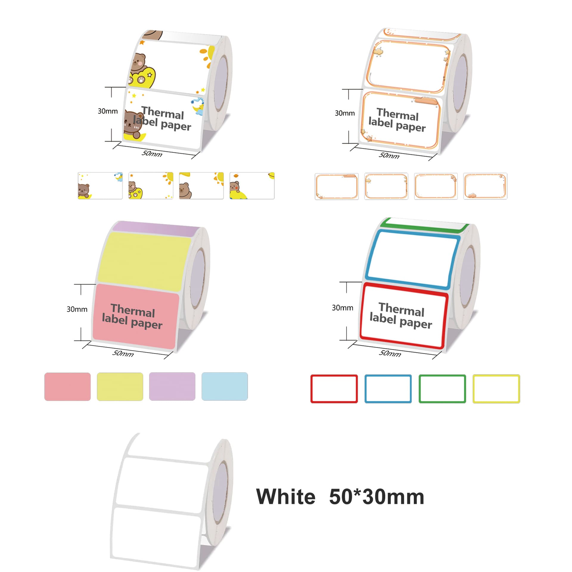 Label Paper Only For S2 Printer /S2 label machine mini printer special paper roll 5