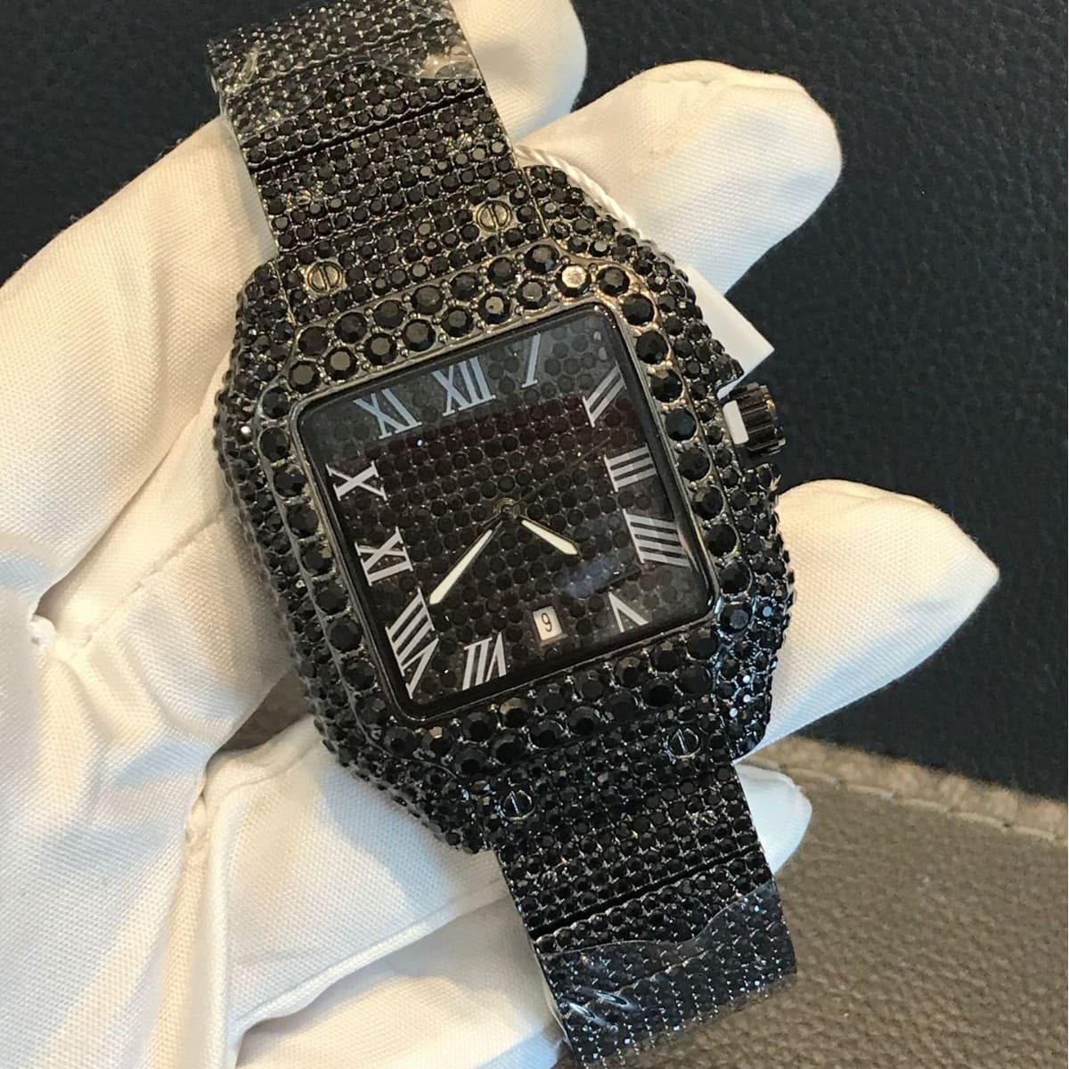 Quartz swiss watch hip-hop style 3