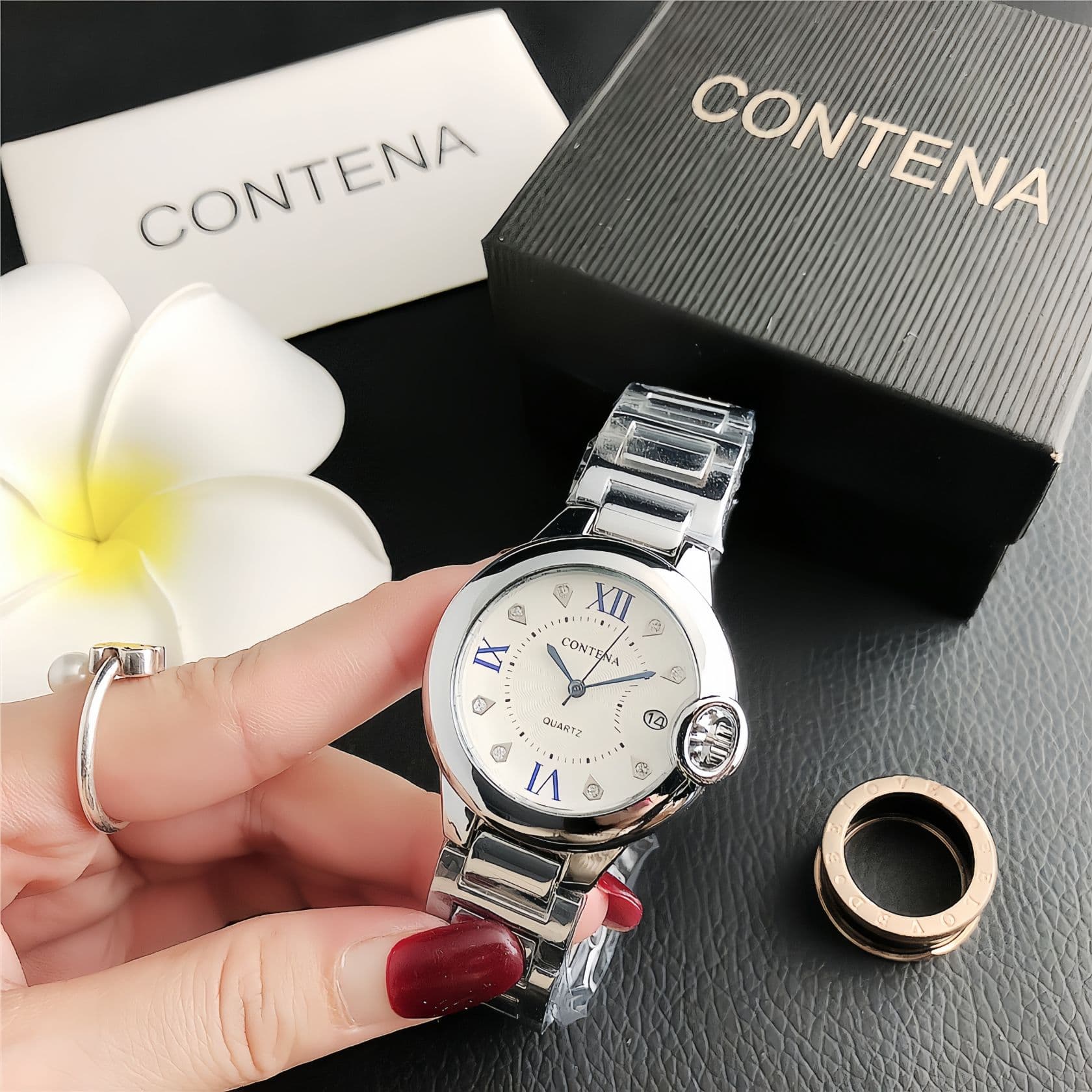 Blue Needle Confession Balloon Zimai Brand Watch Douyin Kuaishou Live Broadcast Hot Selling Alloy Women's Quartz Waterproof Watch 3
