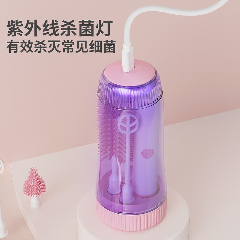 (Cross-border trading), children's electric bottle detergent, brush, automatic antibacterial silicone drying rack, pacifier, straw, glass 3