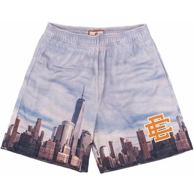 [EE Eric Emanuel Men Beach Board Shorts fitness Training Work] 2