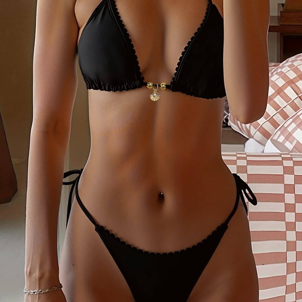 (Cross-border trading), swimwear flower-shaped, set, European style 4