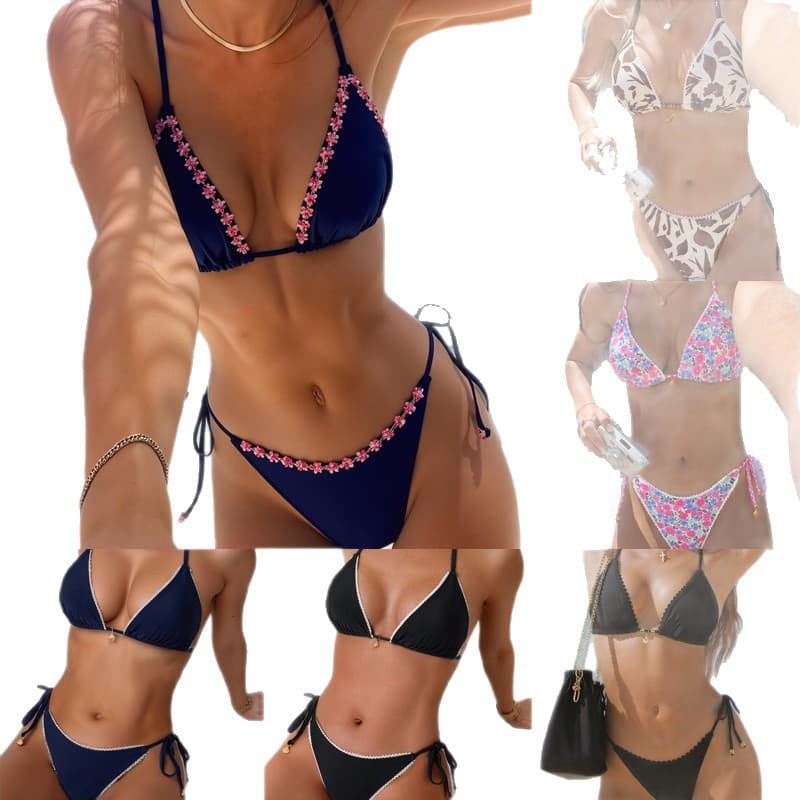 (Cross-border trading), swimwear flower-shaped, set, European style 5
