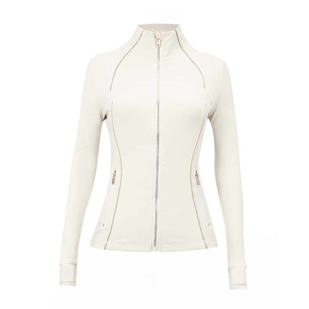 Yoga clothing, jacket, quick dry sports suit for gym, slim fit, for running 5