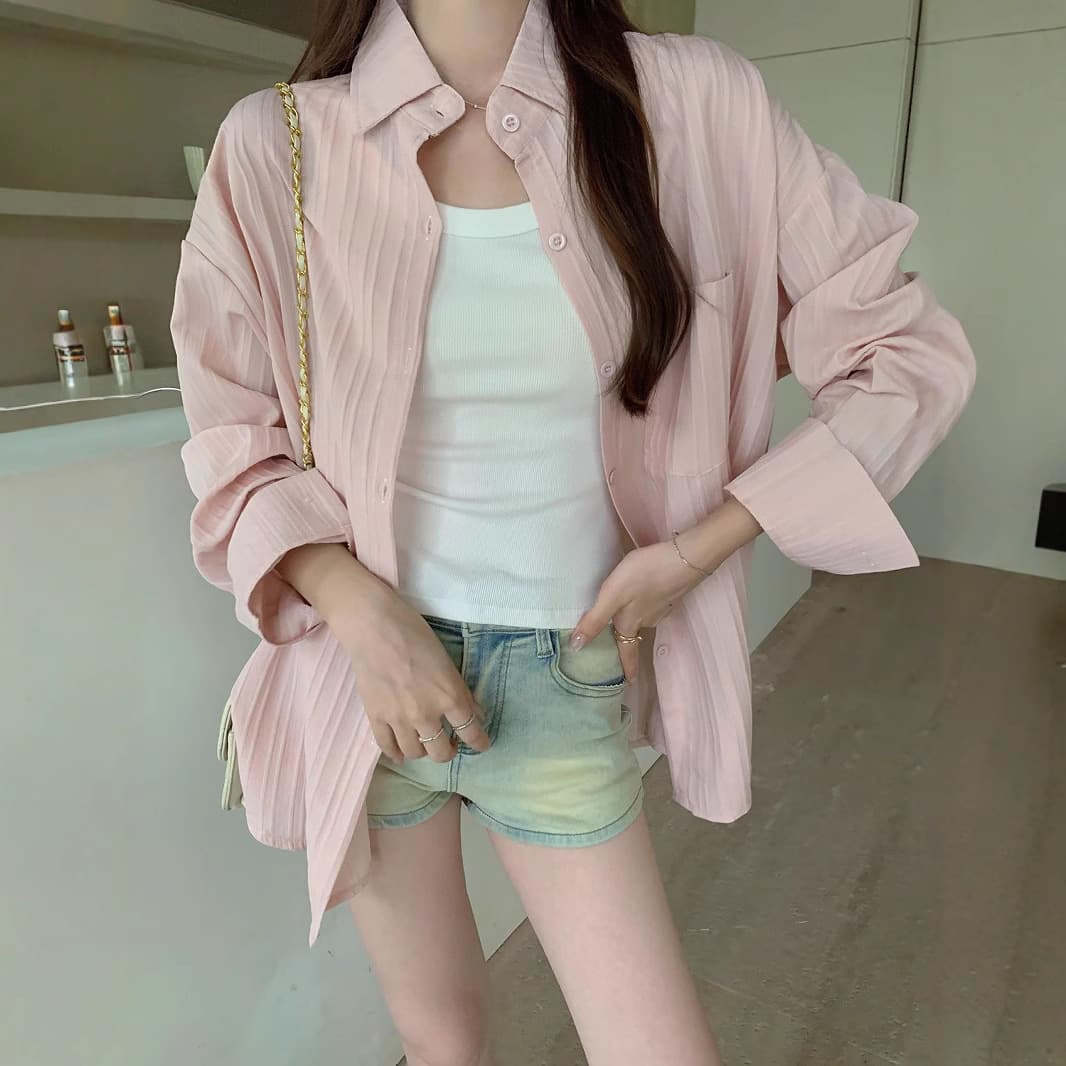 Summer shirt, Korean style, sun protection 2
