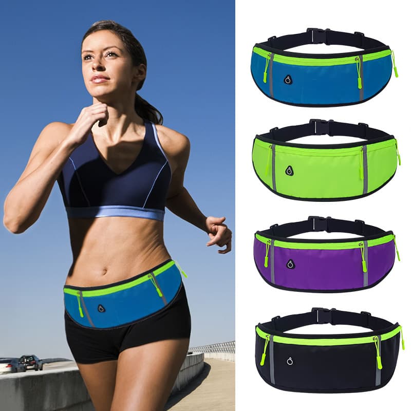 (Cross-border trading), pocket sports belt bag, equipment for gym, wallet for keys, mobile phone, simple and elegant design 2