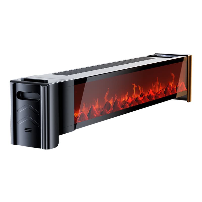 New baseboard heater humidifying fan heater silent household graphene power-saving heating energy-saving fan heater 5