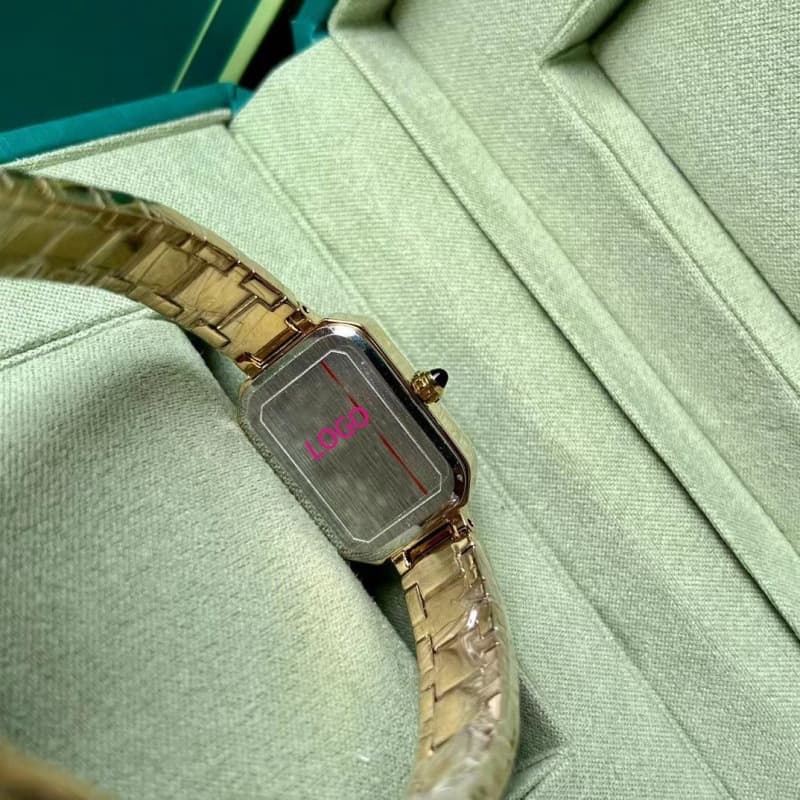 2024 New Sugar Cube Green Watch Lola La Watch Compact Forest Series Ladies Steel Strap Quartz Watch Chinese Valentine's Day Gift 2
