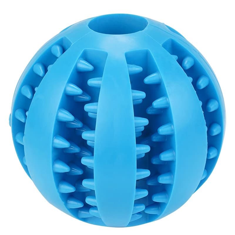 Pet dog food ball toy educational puzzle resistant to bite and molar Golden Retriever Corgi to relieve boredom puppy rubber elasticity 96503 5