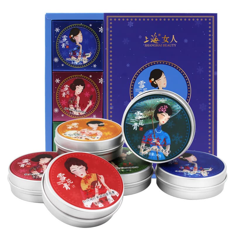 Women's Moisturizing Gift Set - 6 Piece Snowflake Design 5