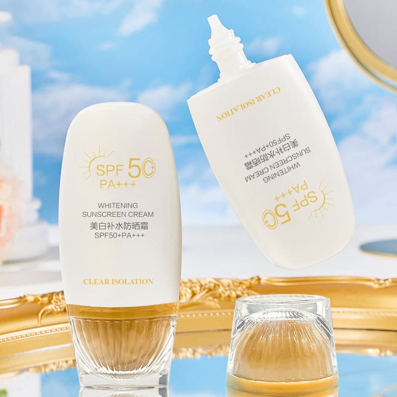 Brightening moisturizing refreshing waterproof sun protection cream full body, UF-protection 3
