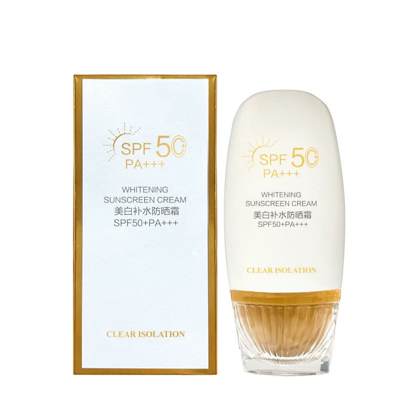 Brightening moisturizing refreshing waterproof sun protection cream full body, UF-protection 5