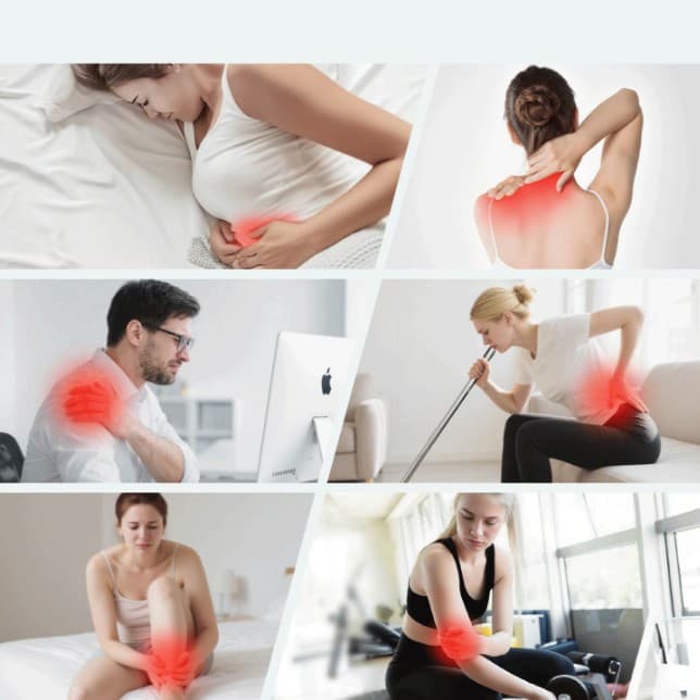 Cross-border red belt LED therapy instrument spectrometer household waist abdomen physiotherapy instrument infrared beauty instrument 4
