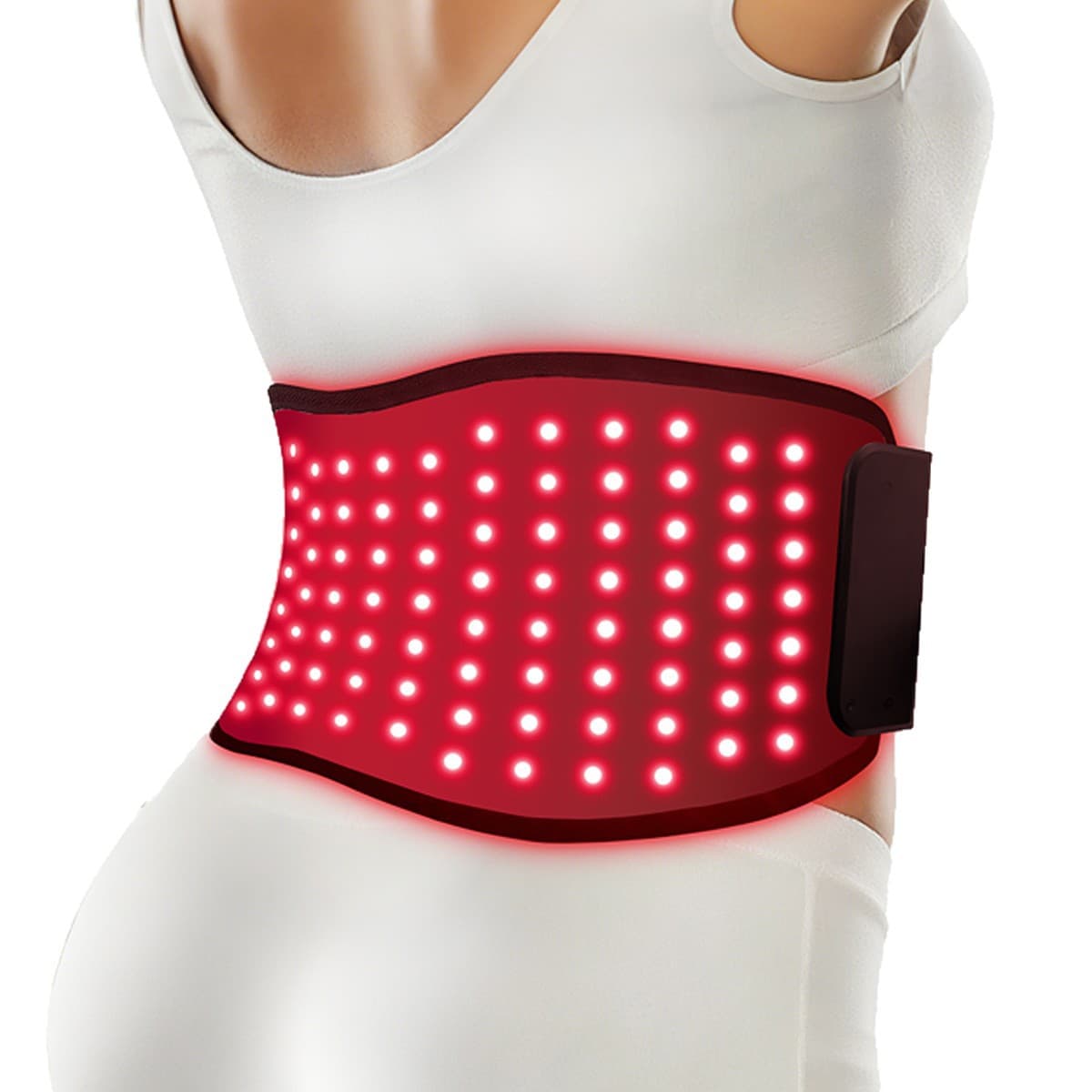 Cross-border red belt LED therapy instrument spectrometer household waist abdomen physiotherapy instrument infrared beauty instrument 5