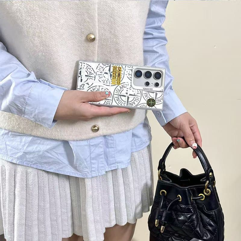 Trendy brand compass suitable for Samsung Galaxy S25 ULTRA mobile phone case Samsung S24 cross-border A55/A56/ 2