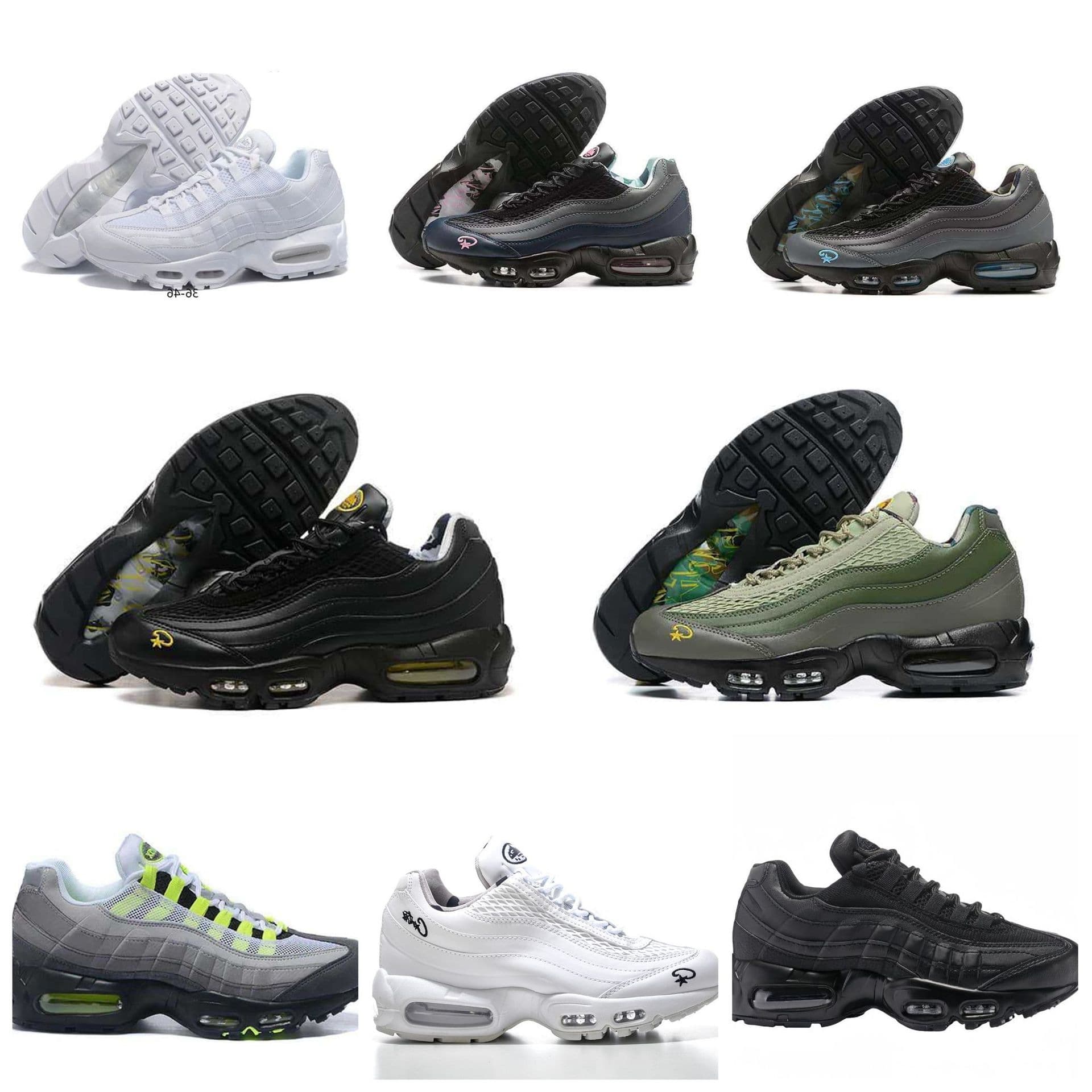 European Men's AIR MAX 95 Air Cushion Running Shoes Casual 1
