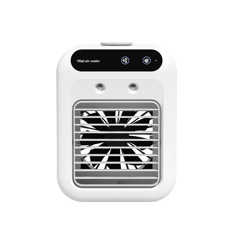 Household small air conditioning fan portable dormitory spray cooler humidifying electric fan desktop mobile cooling fan Li 5