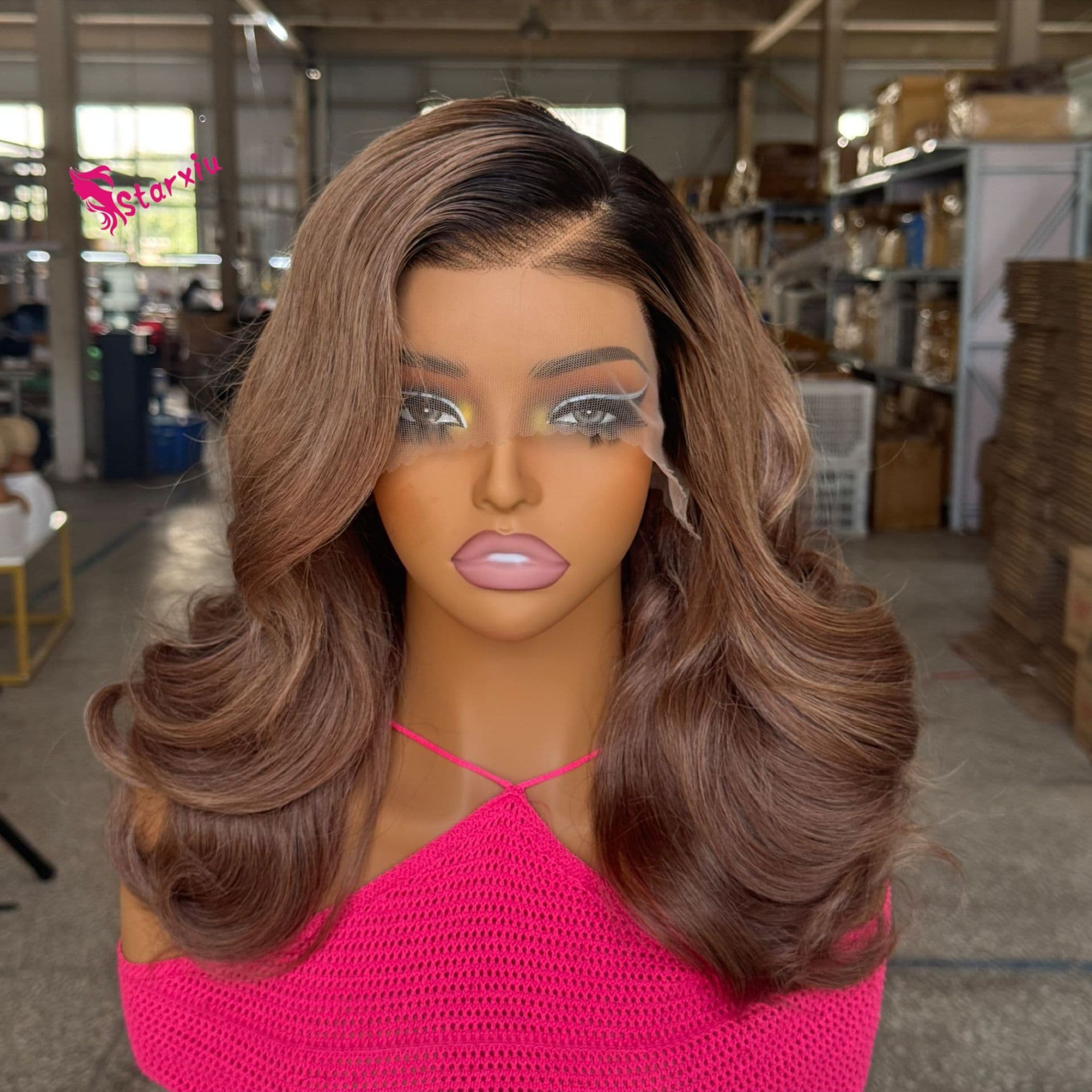 [250% Density Raw Vietnamese Human Hair Wig Full Frontal Lace] 4