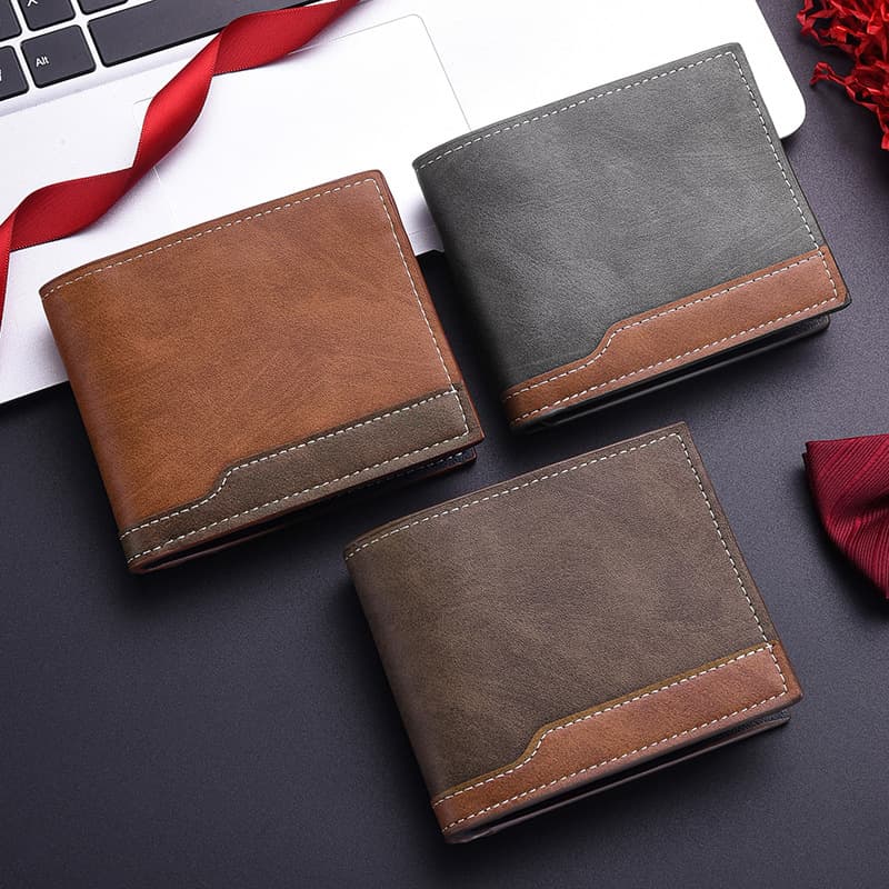 Polyurethane retro wallet, European style 1