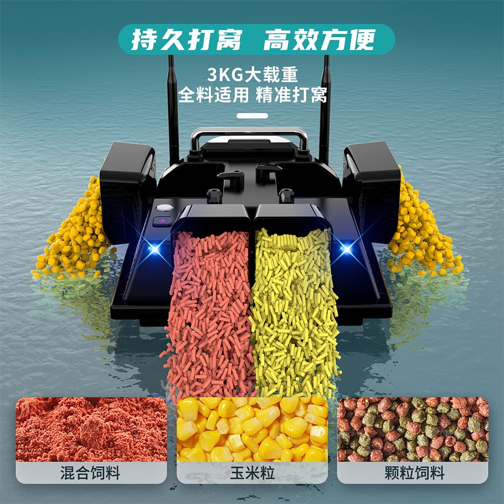 V803gps smart gps positioning nest boat outdoor fishing gear remote control boat electric bait fish finder wholesale 2