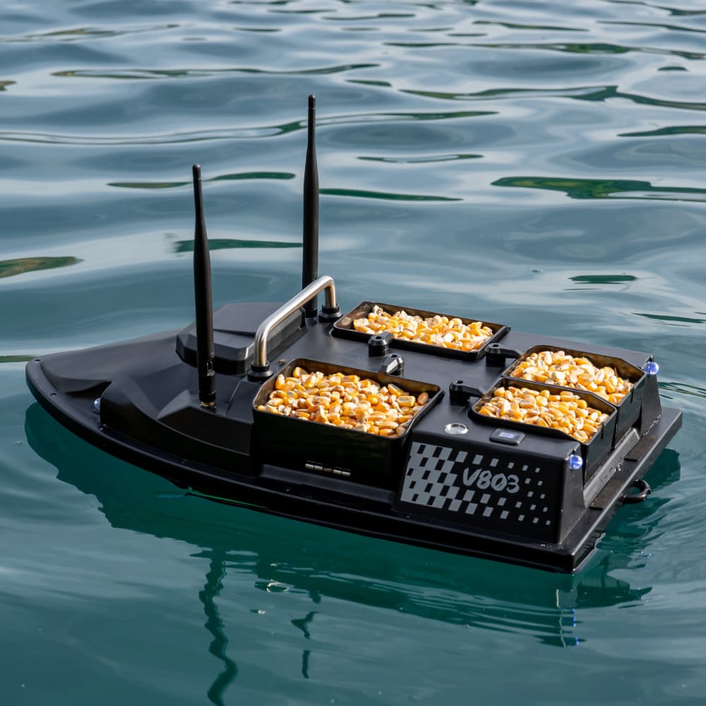 V803gps smart gps positioning nest boat outdoor fishing gear remote control boat electric bait fish finder wholesale 4