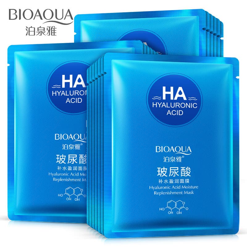 (Cross-border trading), (Wholesale), nutritious moisturizing face mask with hyaluronic acid, English, skin rejuvenation 3