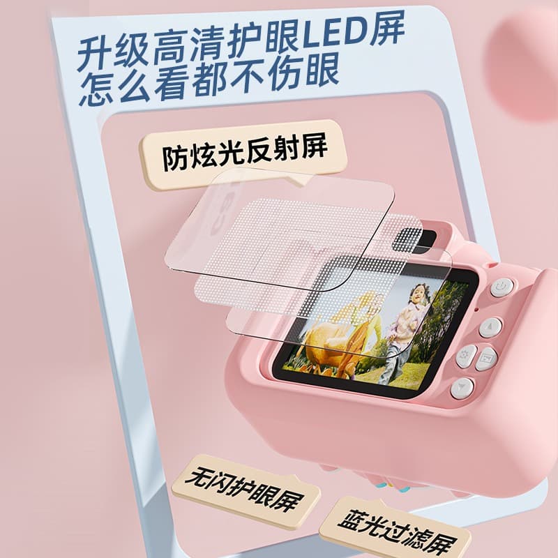 Cartoon digital camera, toy, new collection, Birthday gift 4