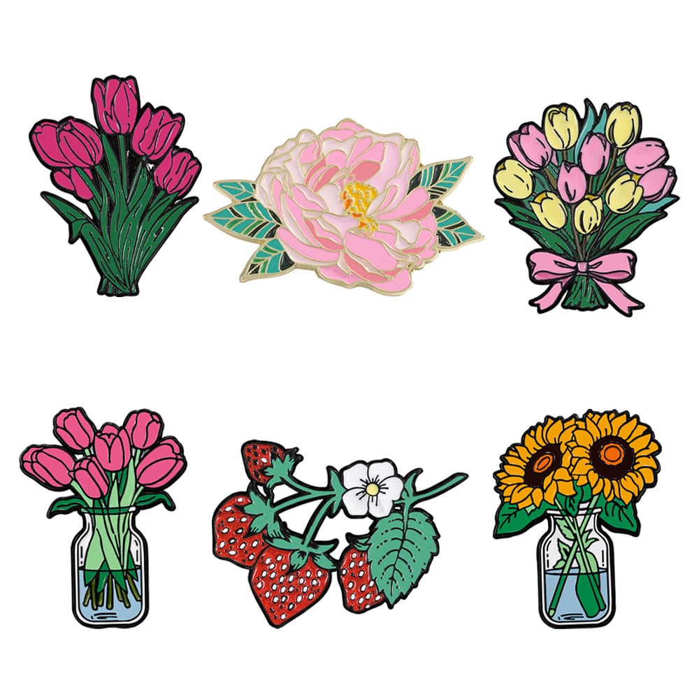 (Cross-border trading), fresh cute brooch, badge for friend, Birthday gift 4
