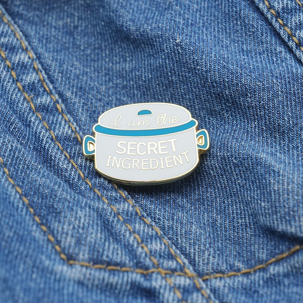 Enamel, cute badge, brooch, delicacies, Birthday gift 3