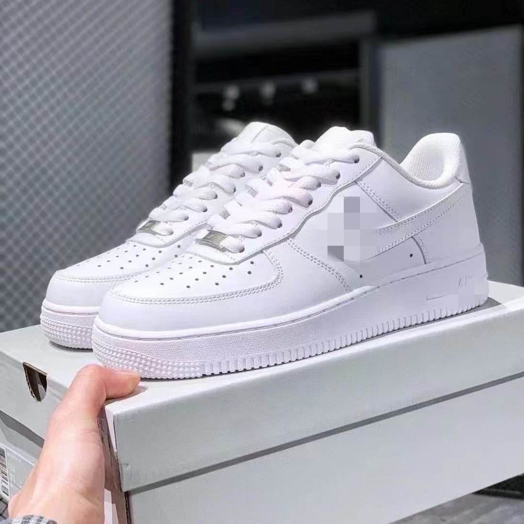 (Cross-border trading), universal sports breathable trend low white shoes for men and women 4