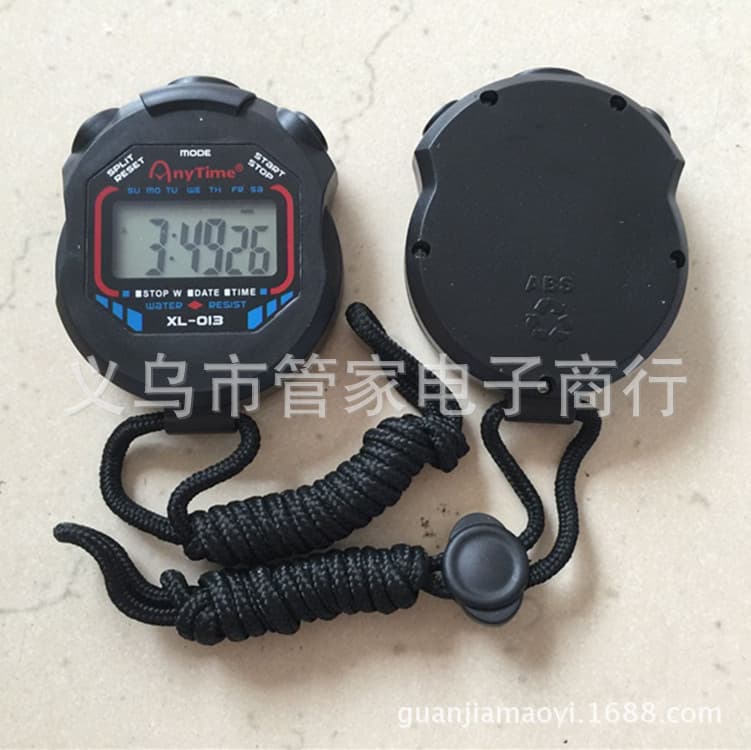 Electronic Spi Watch ZSD-013/XL-013 Running Competition Timer Sports Sports Multifunctional Electronic Second 3