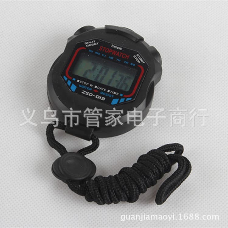 Electronic Spi Watch ZSD-013/XL-013 Running Competition Timer Sports Sports Multifunctional Electronic Second 4