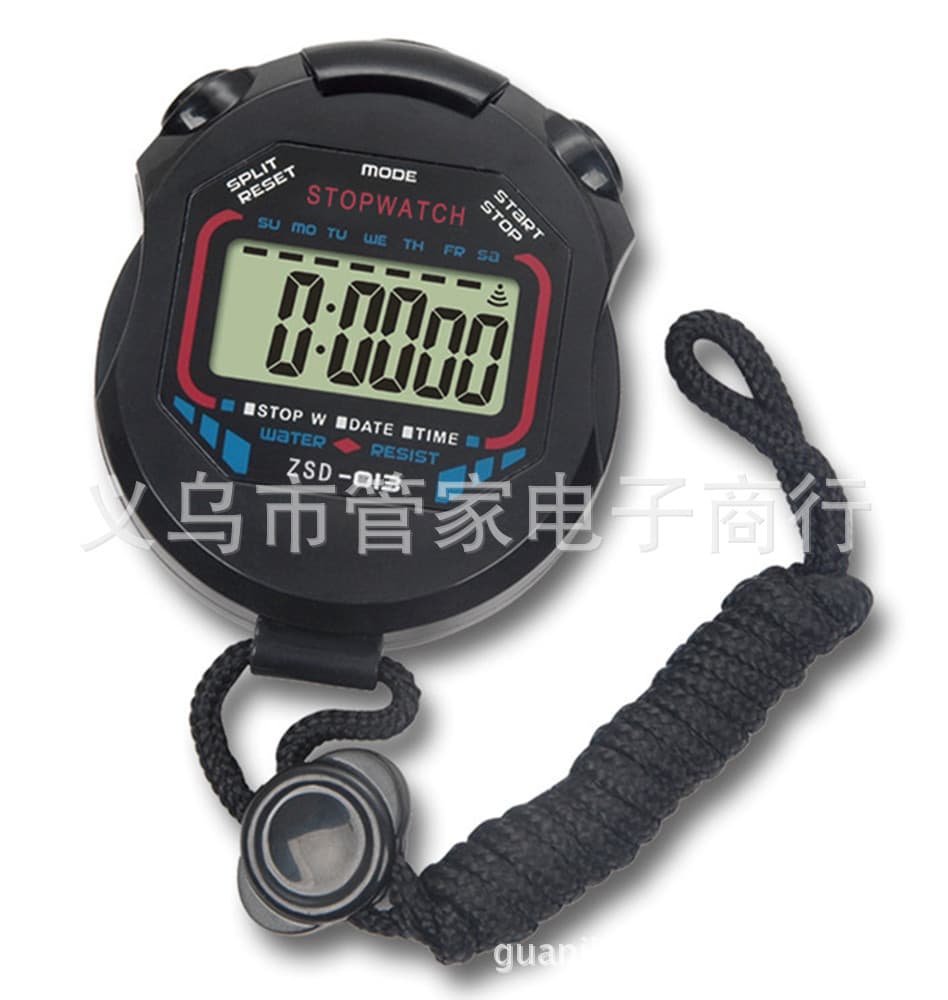 Electronic Spi Watch ZSD-013/XL-013 Running Competition Timer Sports Sports Multifunctional Electronic Second 5