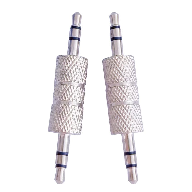 Metal 3.5 ton male or female connector 3.5 audio docking plug 3.5 ton male direct audio head 5