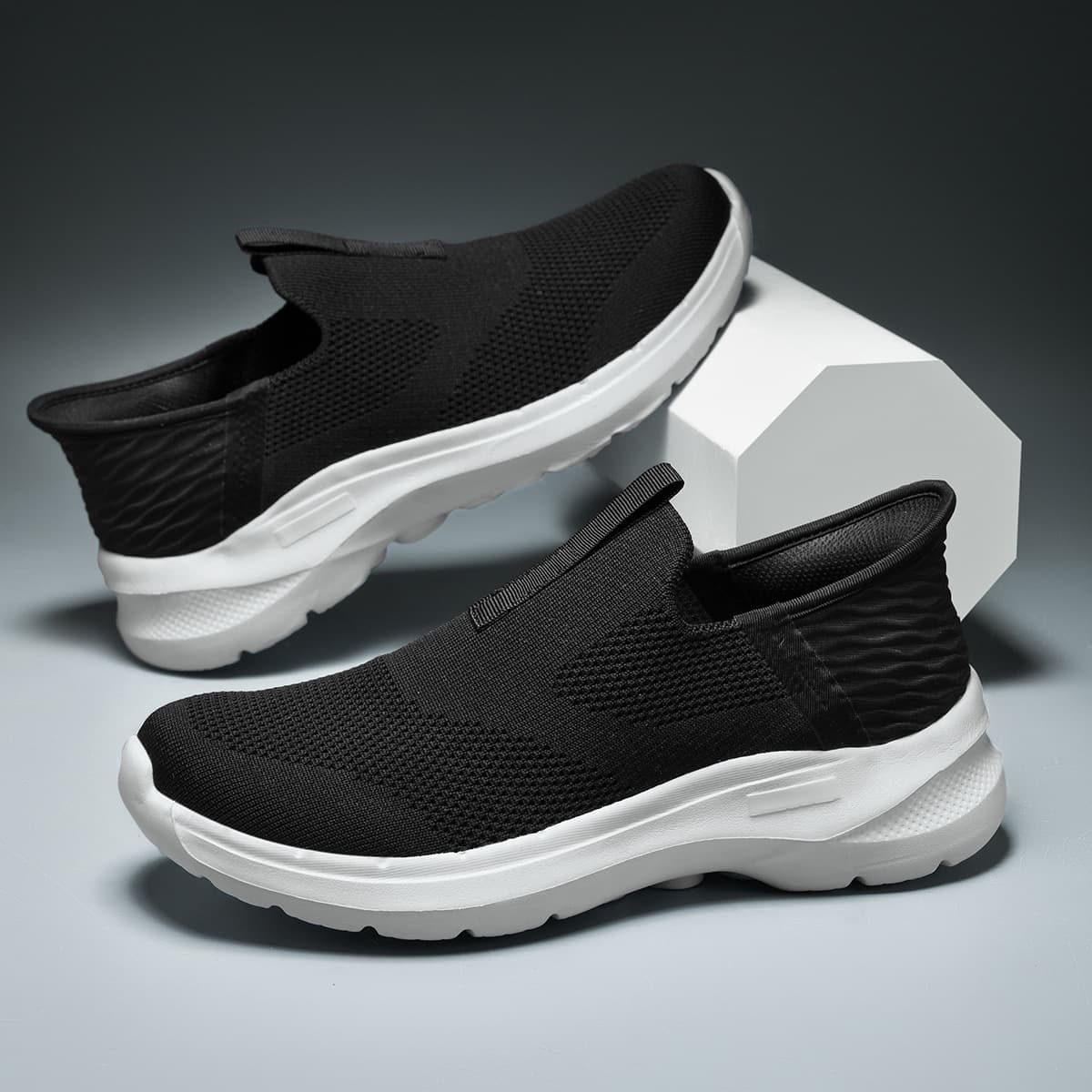 Original genuine knitted mesh sneakers 35-45 sneakers 3