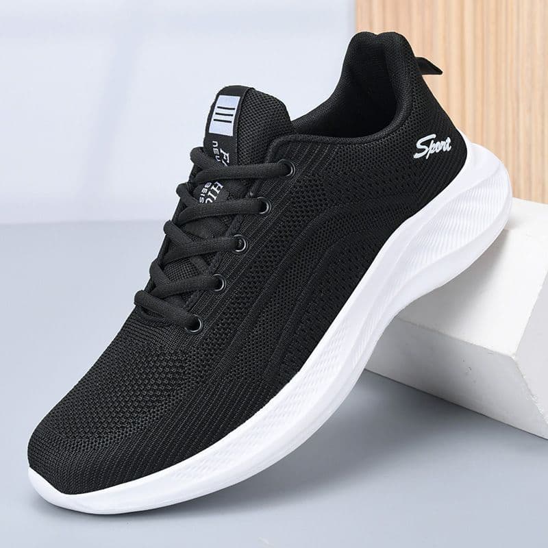 2025 New Men's Shoes Summer Mesh Sports Shoes Men's Breathable Mesh Sports Shoes Running Shoes Anti-Slip Shoes 2