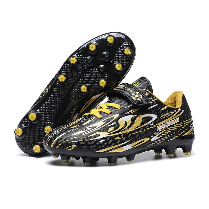 Children's sports boots with velcro for boys for students for training, with spikes 4