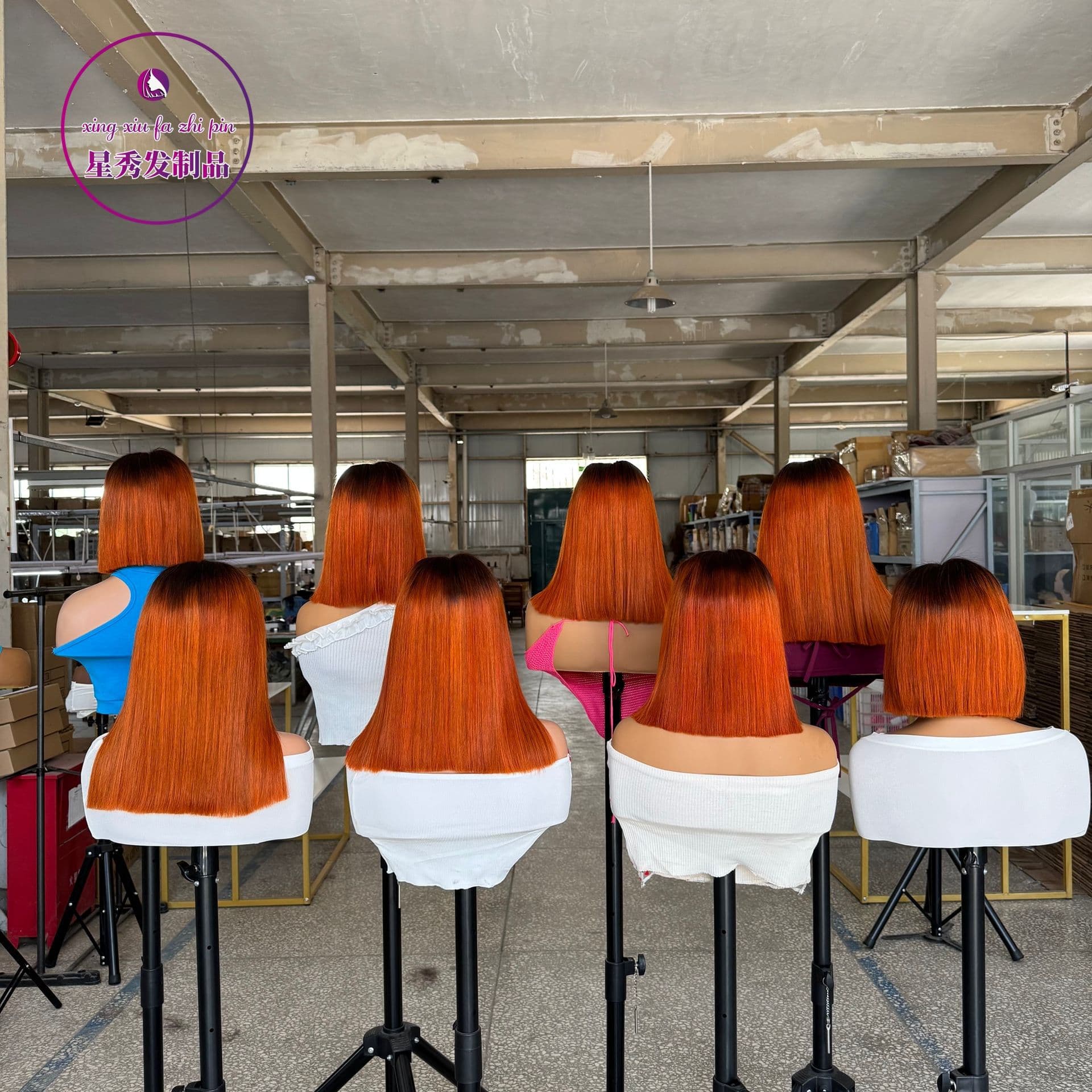 [5by5 bone straight SDD double drawn  human hair wigs color w] 2