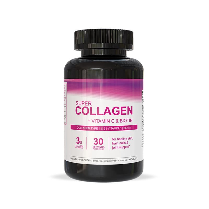 Ready goods shipped to Southeast Asia foreign trade tk hot-selling popular collagen tablet Collagen source factory direct delivery 5