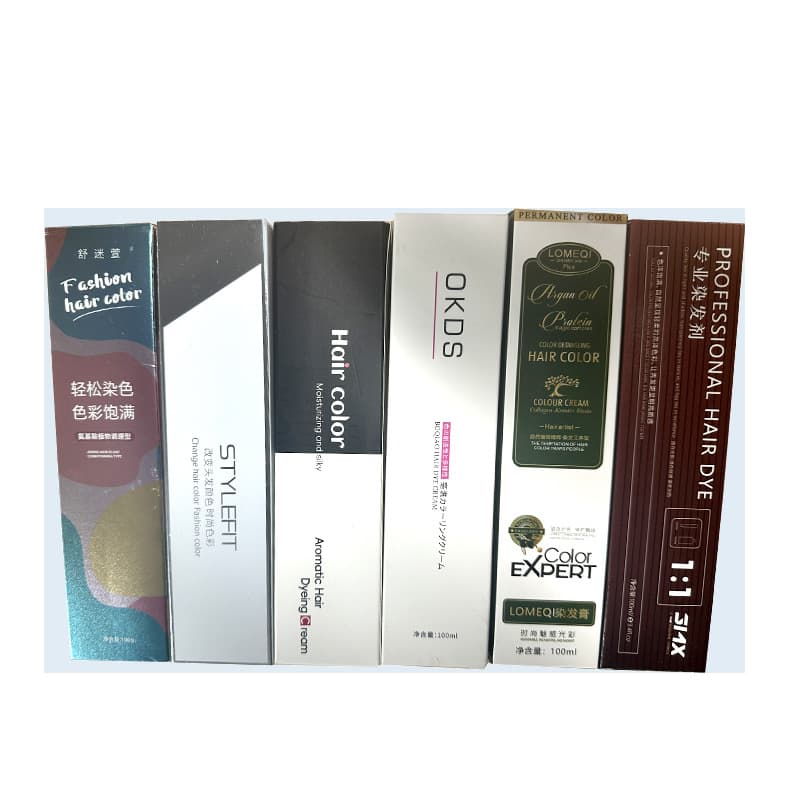 Hazelnut gray-brown hair dye cream female plant bleach-free white cold linen milk tea gray-brown dyed hair wholesale generation 4