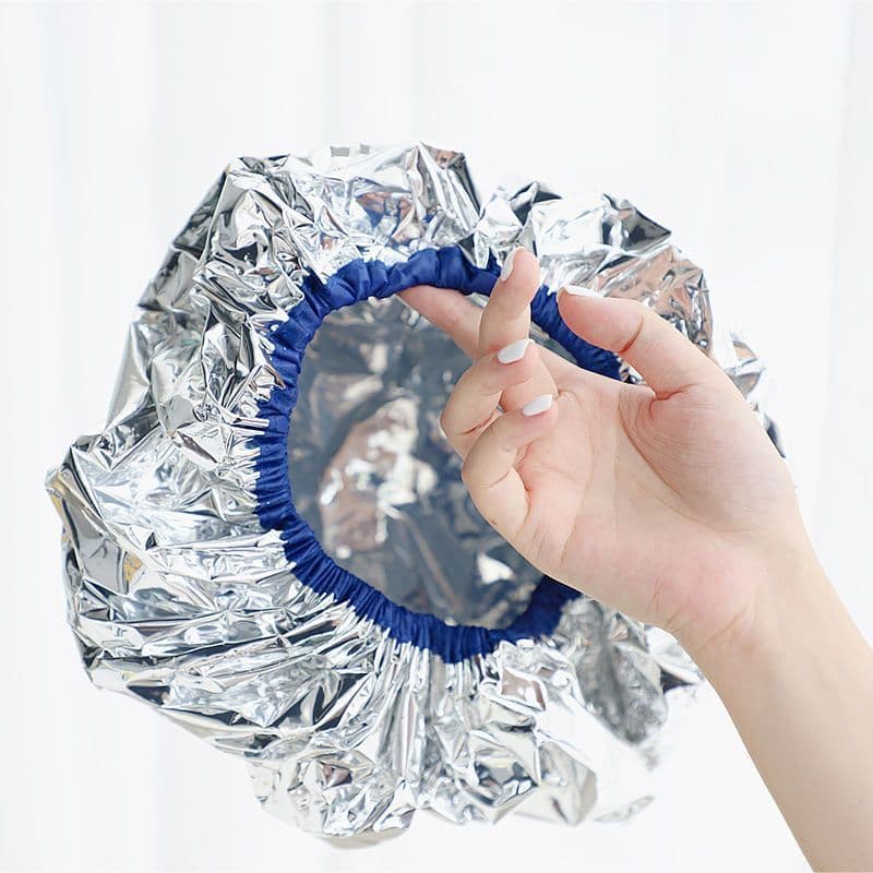 Shower cap Hair mask Hair care Hair care Hair dyeing Xiaohongshu same tin foil evaporation without plugging constant temperature heating 4