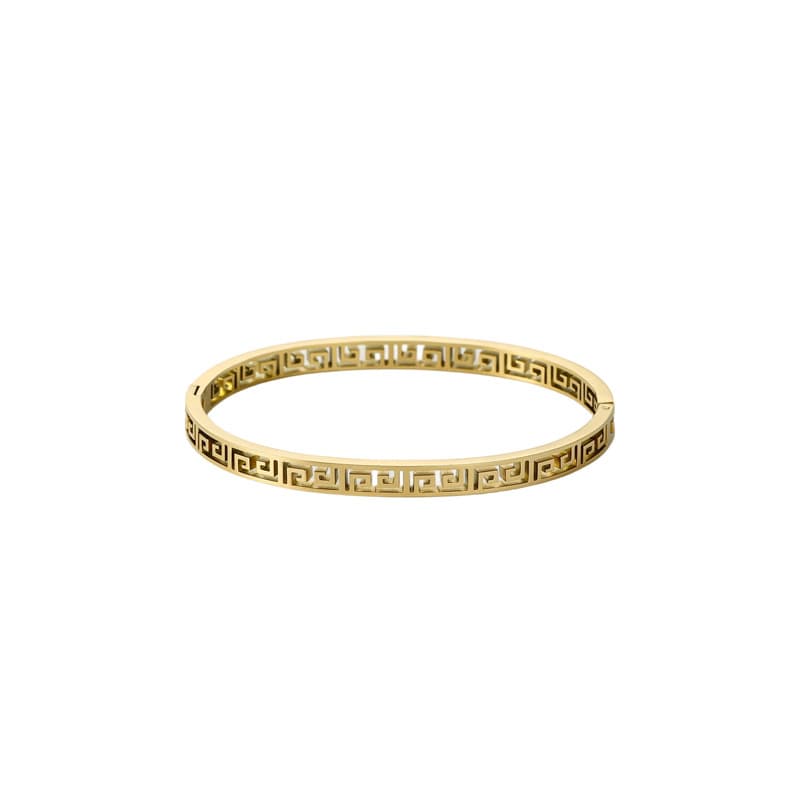 (Cross-border trading), retro women's bracelet stainless steel, design accessory, light luxury style, trend of season 5
