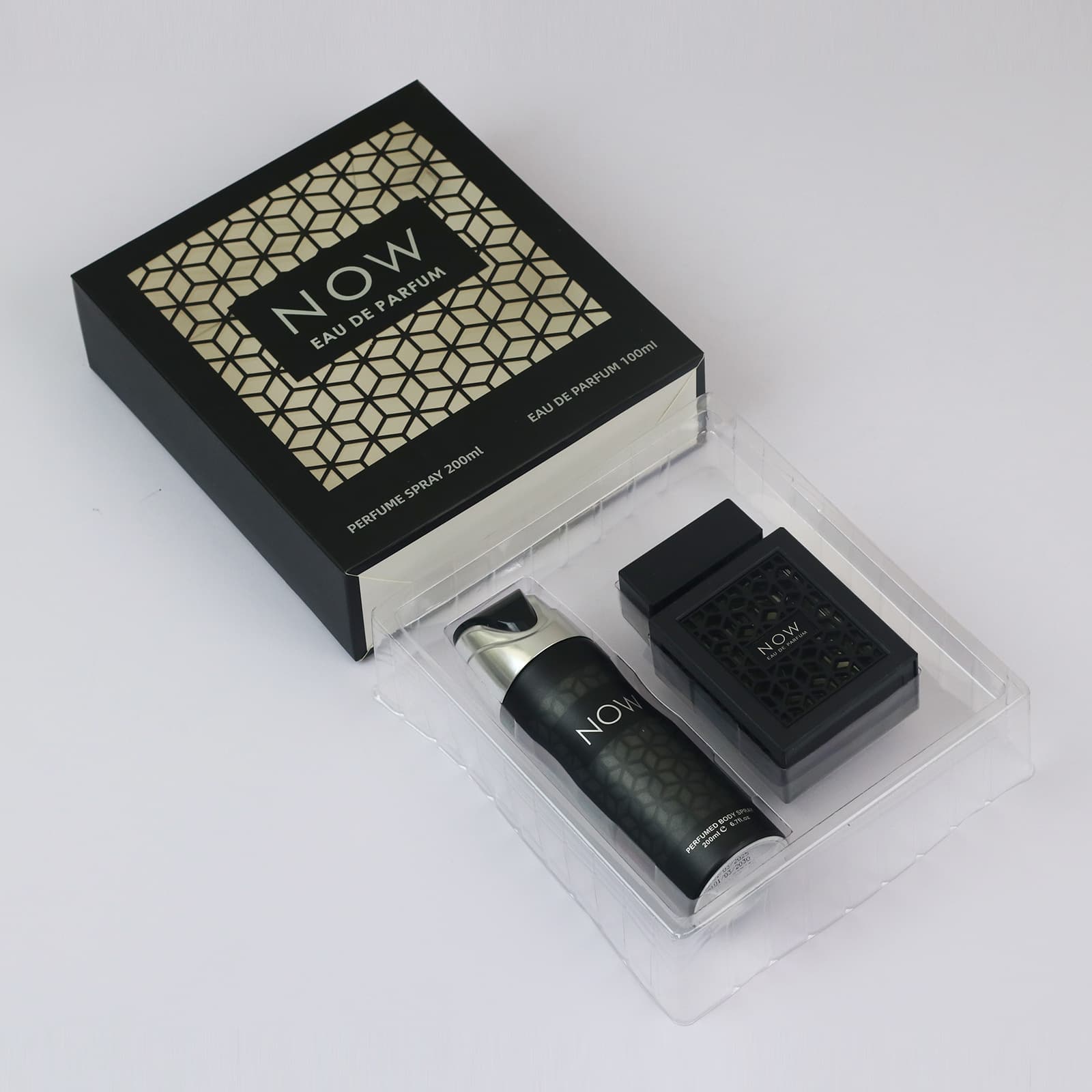 Perfumed spray full body, perfume, gift box, set, 200 ml, 100 ml 3