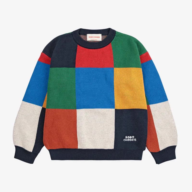 Children's autumn brand knitted sweater 4